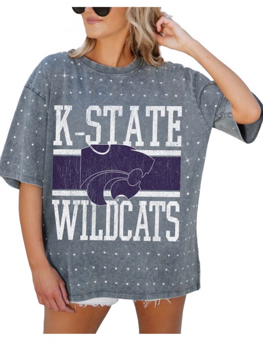 K-State Wildcats Gameday Couture Worn ONCE crystals